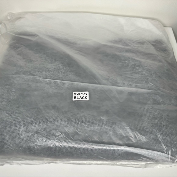 NWT Black Woven Vegan Leather Basket Bag with Purse Insert - Picture 6 of 6